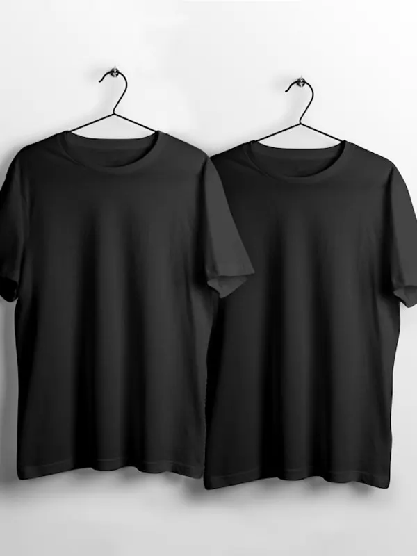 تی‌شرت اورسایز نخی یقه گرد
