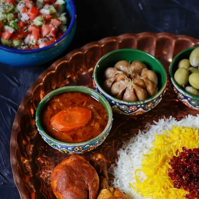 زرشکپلو با مرغ